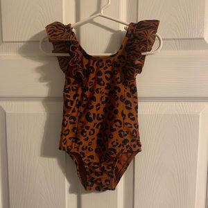 2T Cat & Jack Leopard Swimsuit